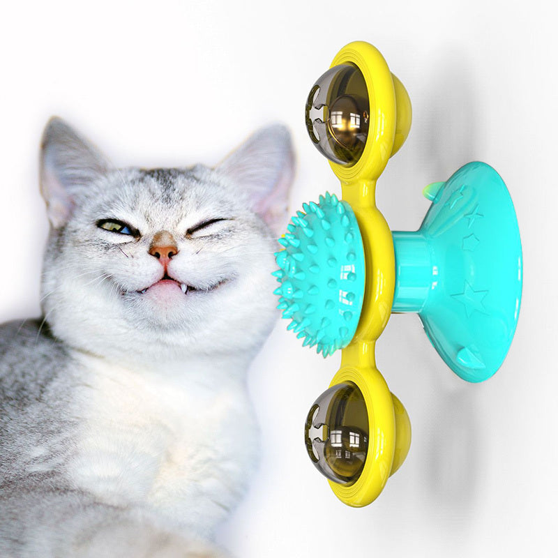 Cat Rotating Windmill Multi-Function Toys Itch - allqualityexpress