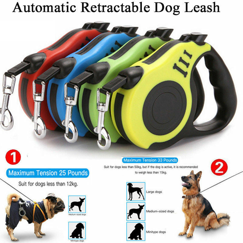 Automatic Retractable Dog Leash - allqualityexpress