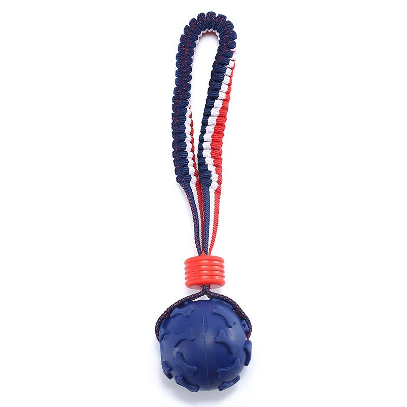 Interactive Dog Toy Ball With Rope - allqualityexpress