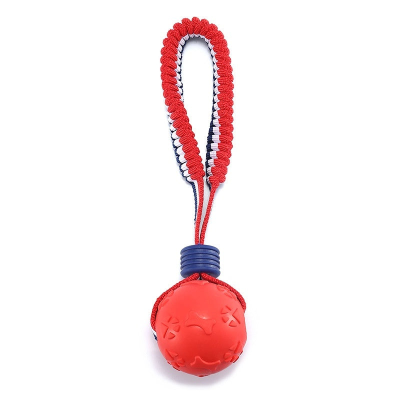 Interactive Dog Toy Ball With Rope - allqualityexpress