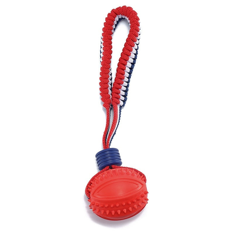 Interactive Dog Toy Ball With Rope - allqualityexpress